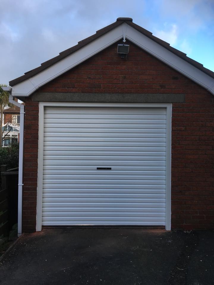 White Garage After