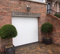 White garage door In Comber, Belfast & North Down