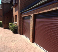 Brown Garage Door In Comber, Belfast & North Down