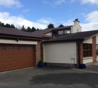 Brown garage door In Comber, Belfast & North Down