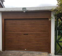 Brown garage door In Comber, Belfast & North Down