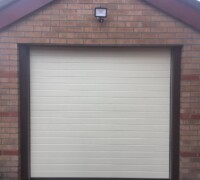 White garage door In Comber, Belfast & North Down