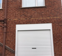 White garage door In Comber, Belfast & North Down