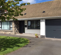 Grey garage door In Comber, Belfast & North Down